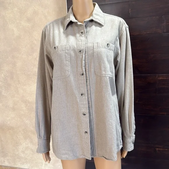 The Planetary Society Tan Flannel Size M - Picture 8 of 8